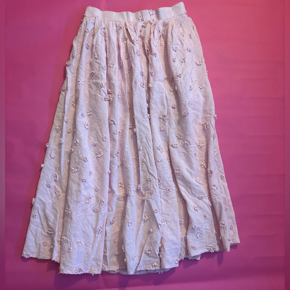 Pink Altard State Floral Maxi Skirt